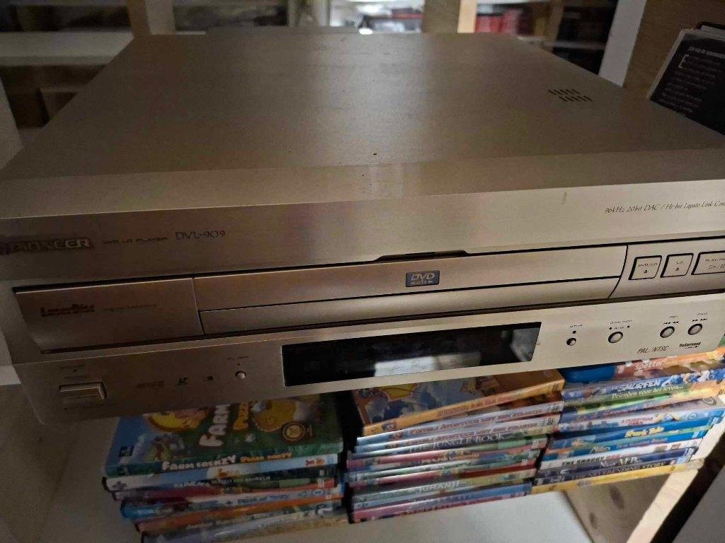 pioneer dvd laserdisc player DVL-909, Ophalen of Verzenden, Zo goed als nieuw, Pioneer, Nvt