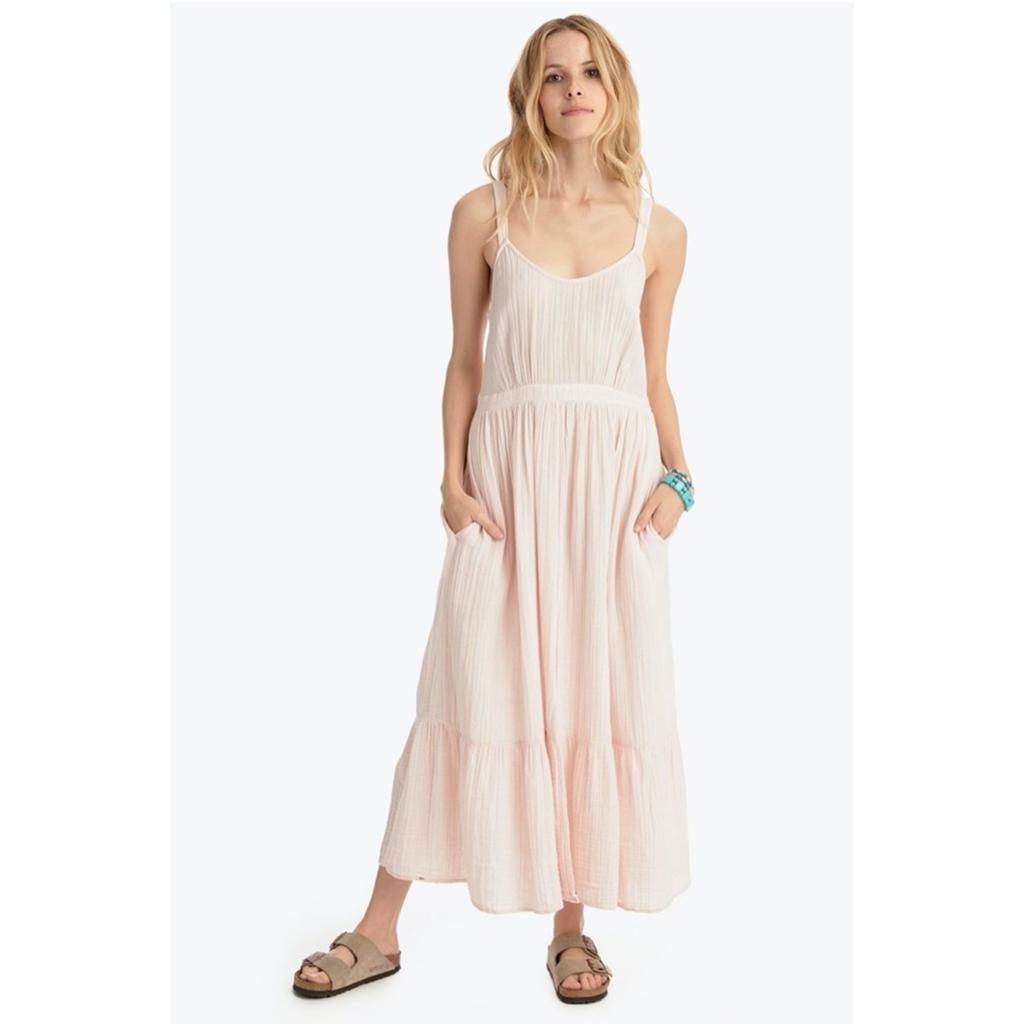 Xirena Oaklyn Summer Dress Rose Quartz Maat M, Maat 38/40 (M), Ophalen of Verzenden, Zo goed als nieuw, Roze