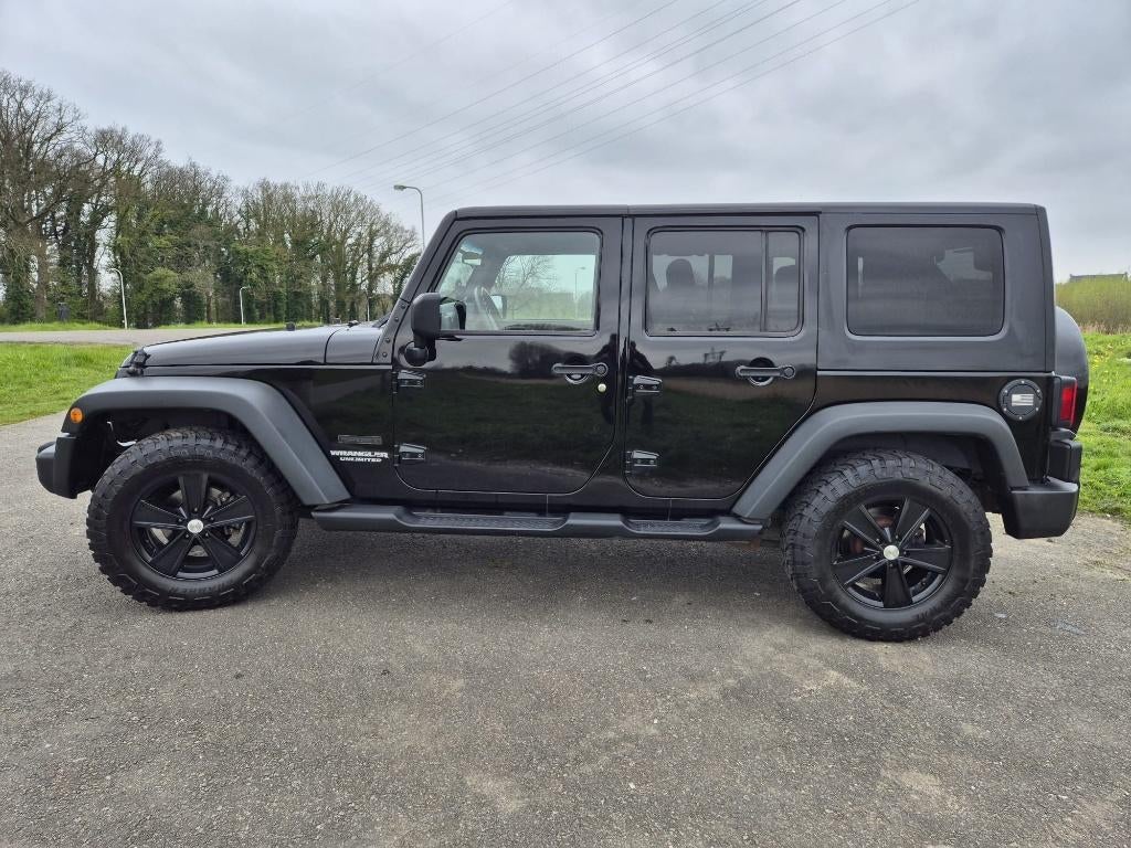 Jeep Wrangler Unlimited 3.8 V6 Sport | BOVAG | Youngtimer, Auto's, Euro 5, 1829 kg, Zwart, Overige kleuren