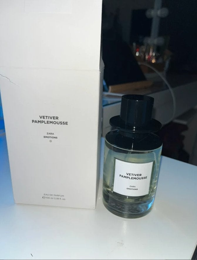Perfume Vetiver Pamplemouse. Zara Emotions. 100 ml, Ophalen of Verzenden, Nieuw