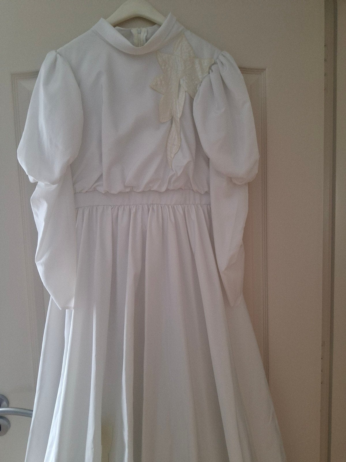 Vintage Trouwjurk, Ophalen of Verzenden, Gedragen, Wit, Trouwjurk