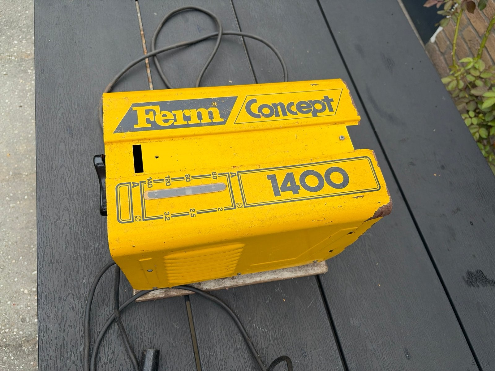 Ferm Concept 1400 lasapparaat, Ophalen, Gebruikt, Minder dan 150 ampère, Elektroden