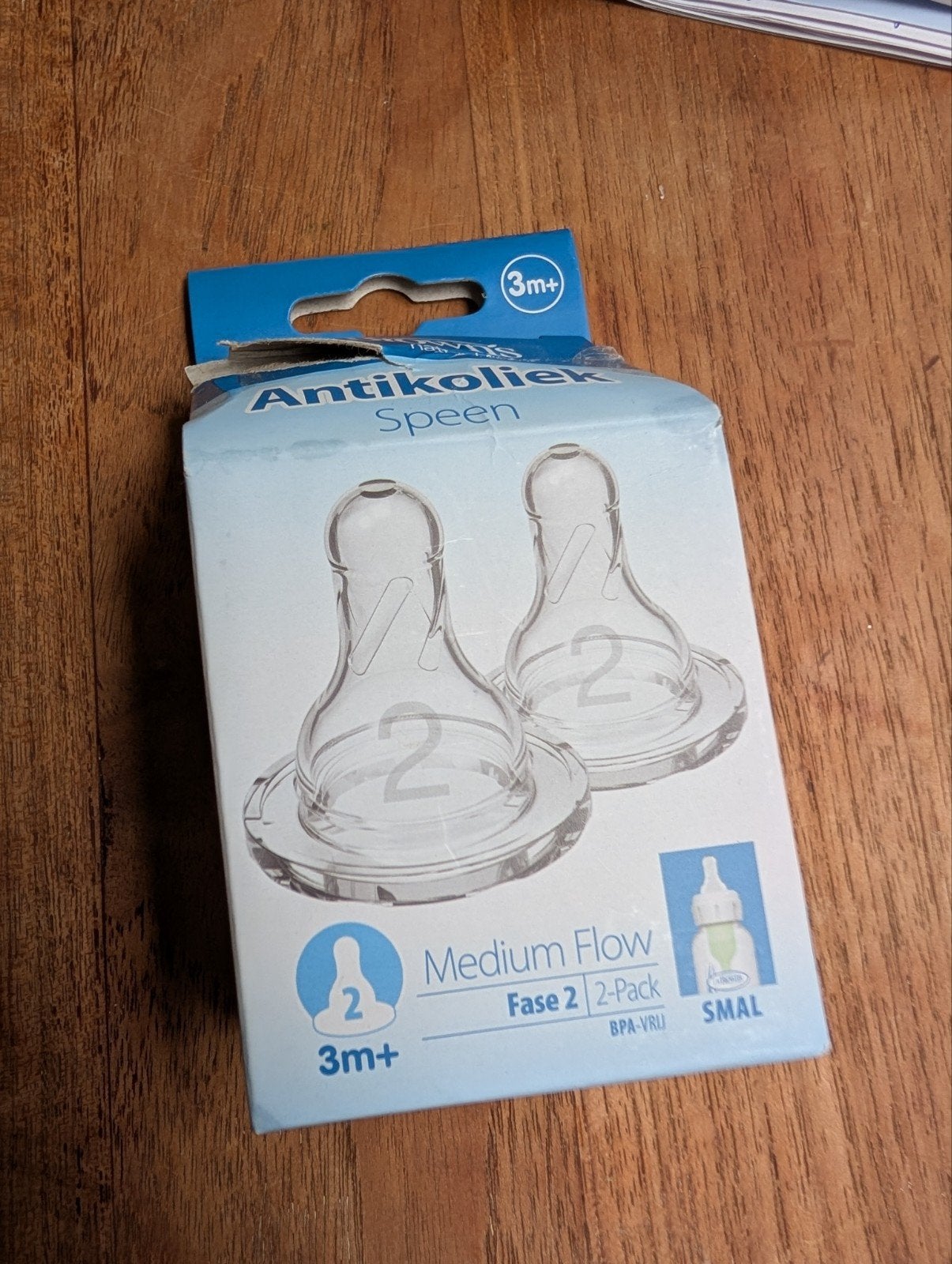 Dr. Brown's Antikoliek Speen Fase 2 Smal (Nieuw), Ophalen, Nieuw