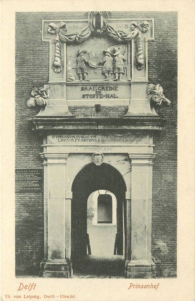 388-265-011 Delft Prinsenhof, Verzenden, Voor 1920, Zuid-Holland