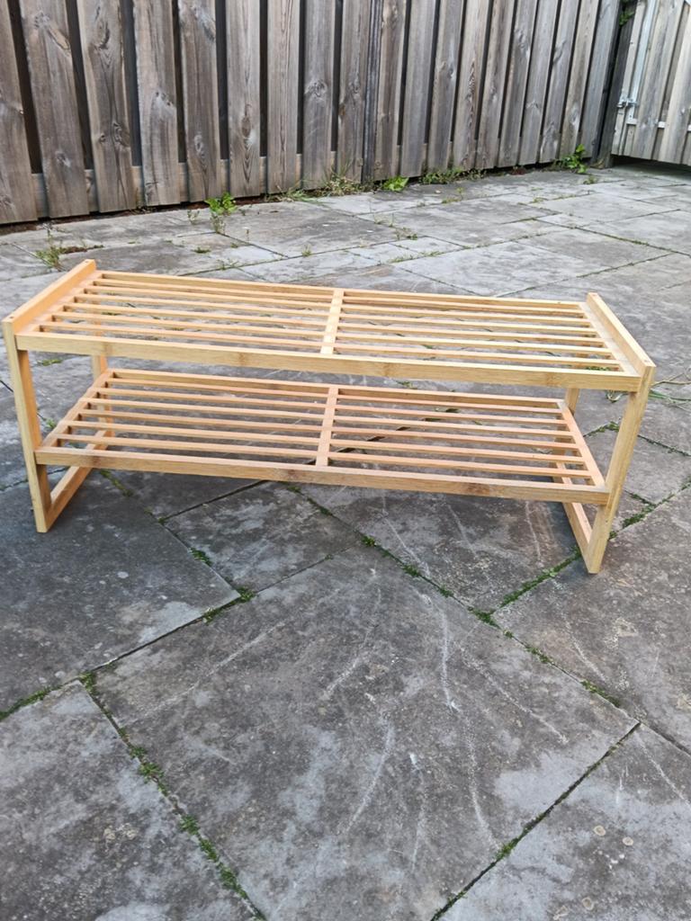 Schoenenrek Bamboe, Ophalen of Verzenden, Zo goed als nieuw