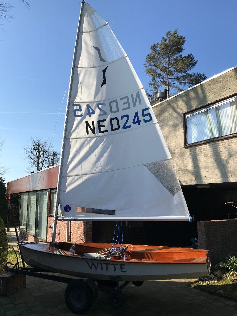 Solo wedstrijdzeilboot NED245, Ophalen, Gebruikt, Solo, Overige typen