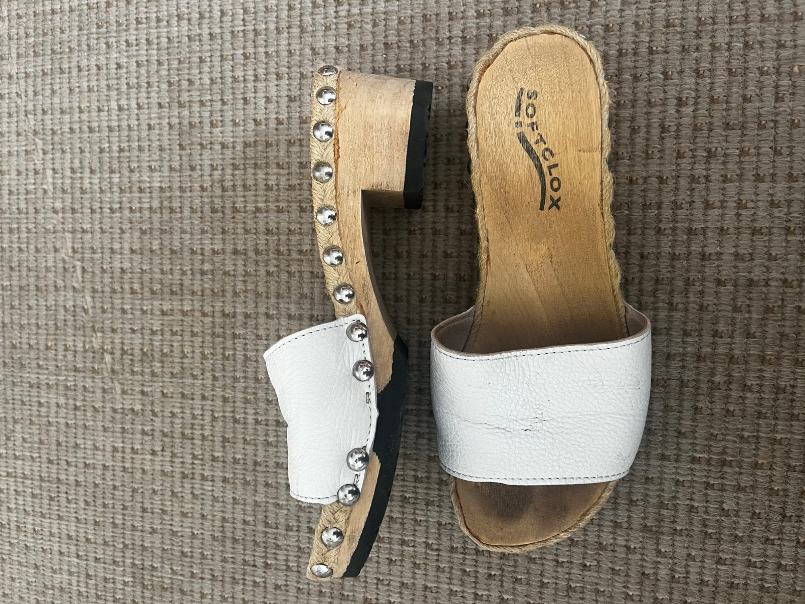 Softclox slippers, Kleding | Dames, Ophalen of Verzenden, Gedragen, Wit