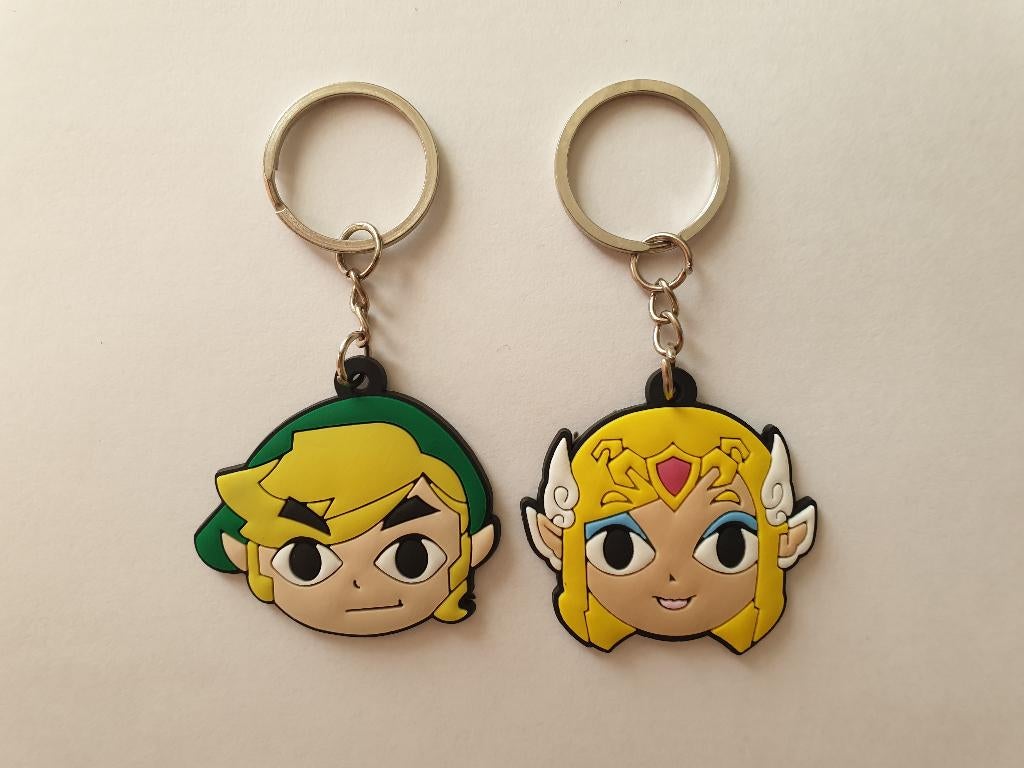 Zelda en Link sleutelhangers, Ophalen of Verzenden, Nieuw, Feestartikel