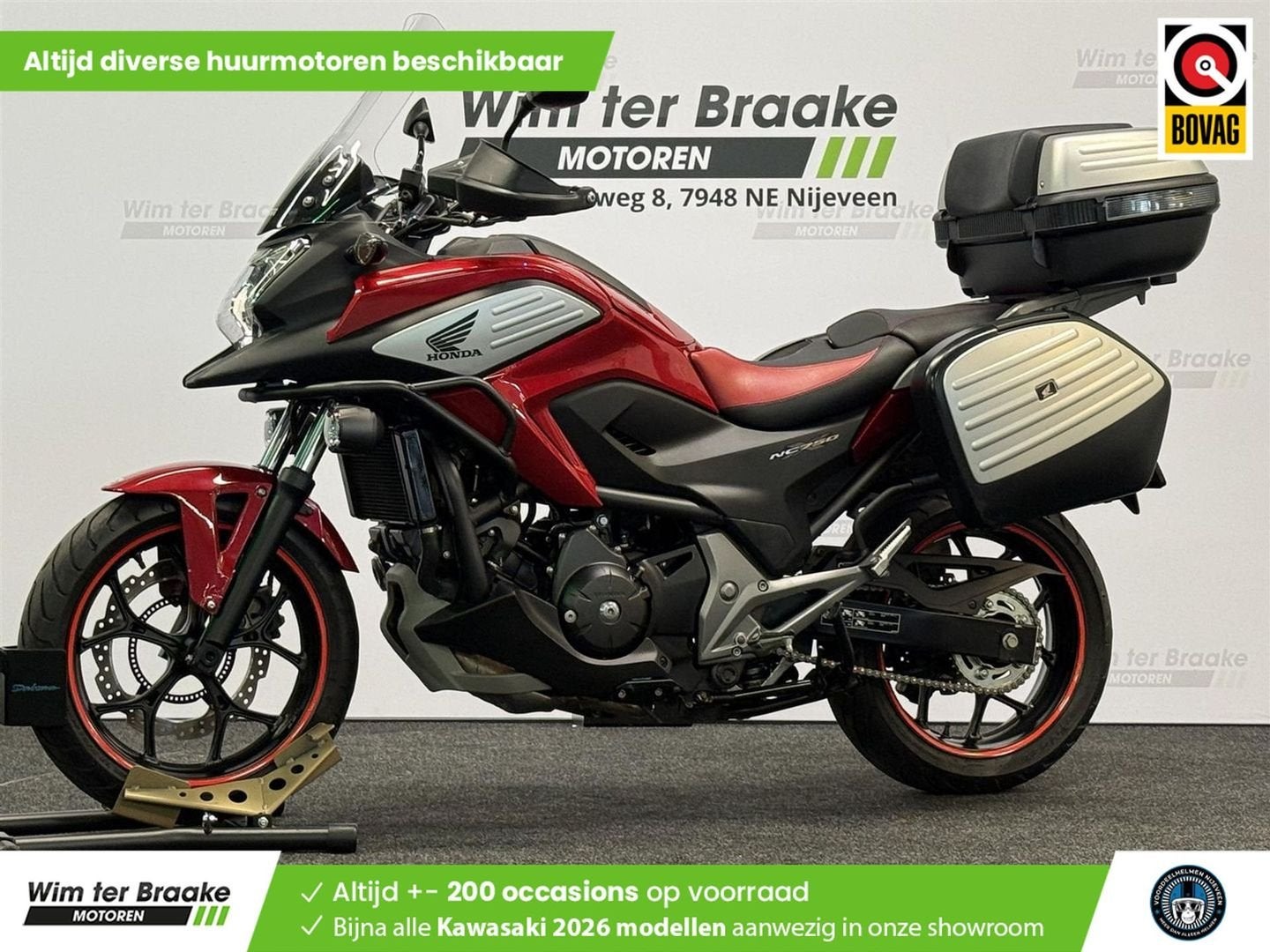 Honda NC 750 X DCT ABS (bj 2014) 16,911 km, 2 cilinders, Motorrijbewijs A, Bedrijf, Onbekend