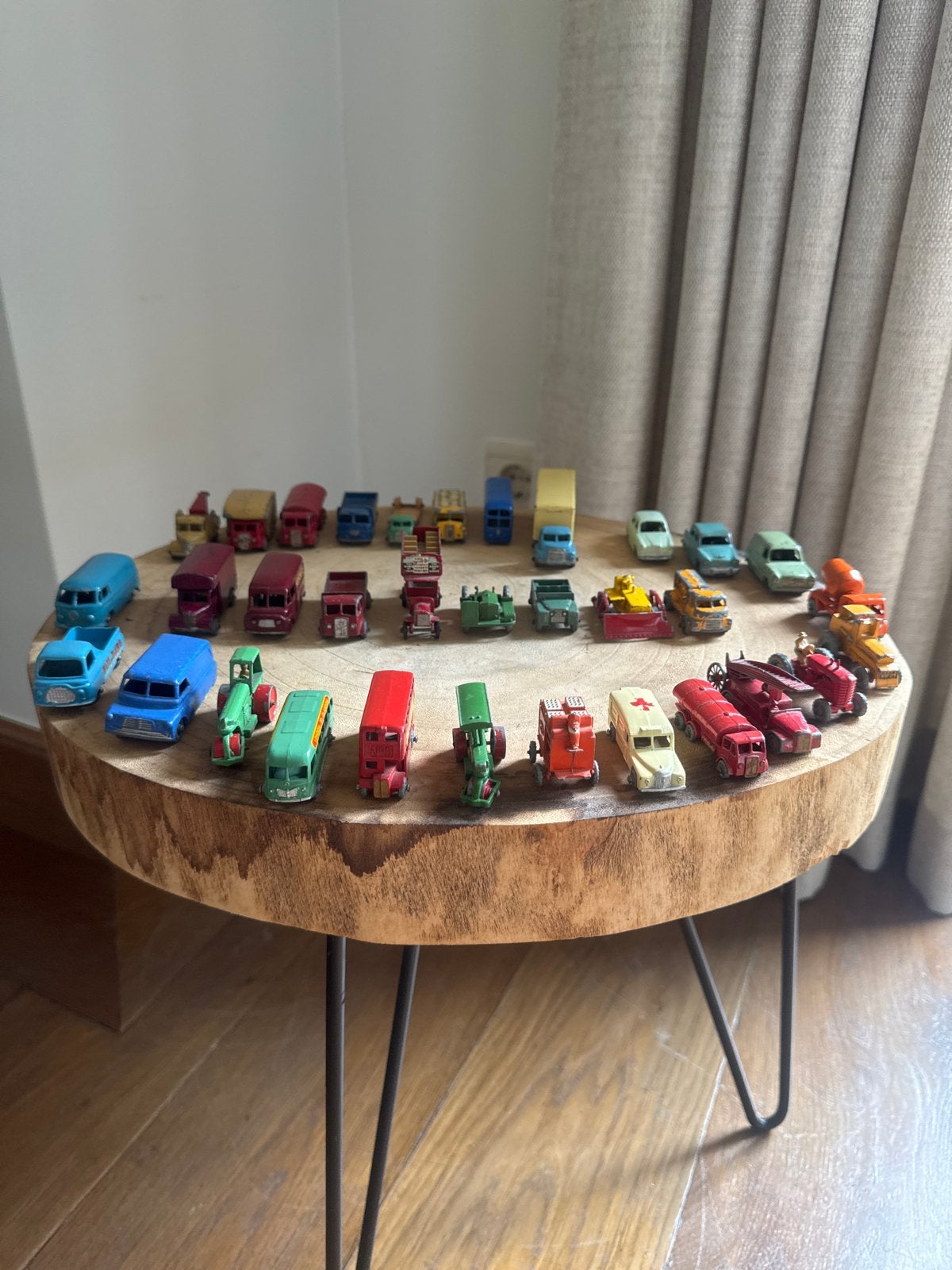 33 verschillende Vintage Lesney Matchbox Auto's, Ophalen of Verzenden, Gebruikt