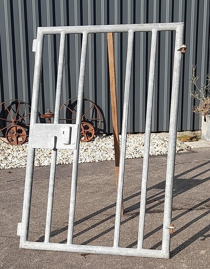 Zware poort verzinkt, Ophalen, Gebruikt