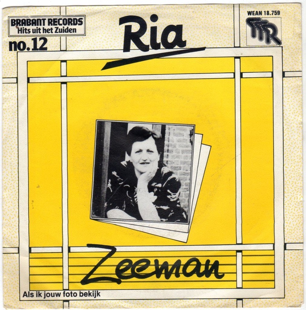 Ria : Zeeman (1981), Gebruikt, Fotohoes, 7 inch, Ophalen of Verzenden