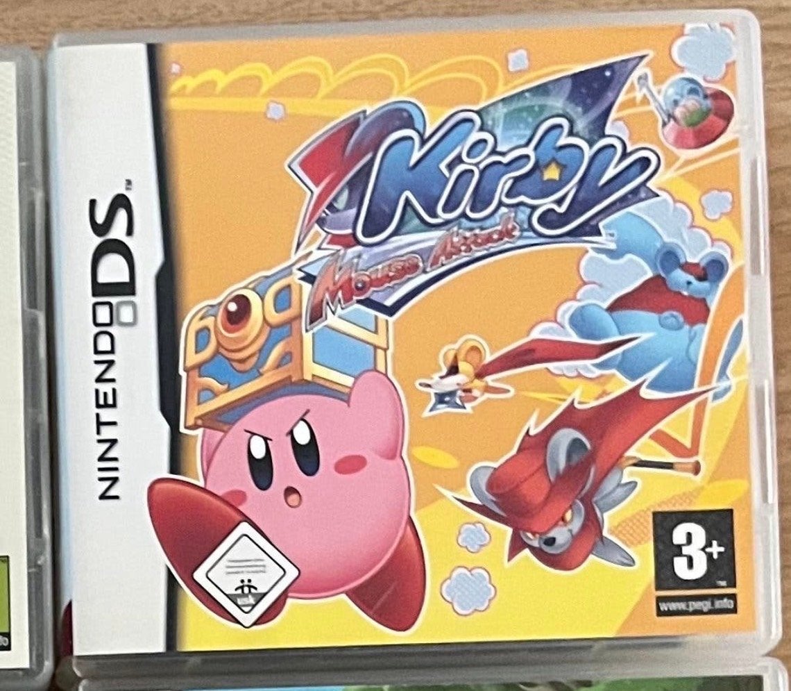 Kirby Mouse Attack Nintendo DS - Compleet met boekjes, Spelcomputers en Games, Games | Nintendo DS, Zo goed als nieuw, Platform