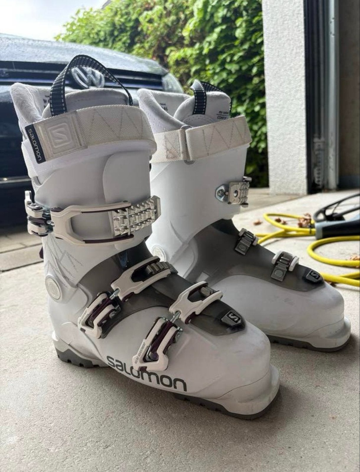 Salomon skischoenen - Comfort en prestatie op de piste, 160 tot 180 cm, Gebruikt, Schoenen, Skiën