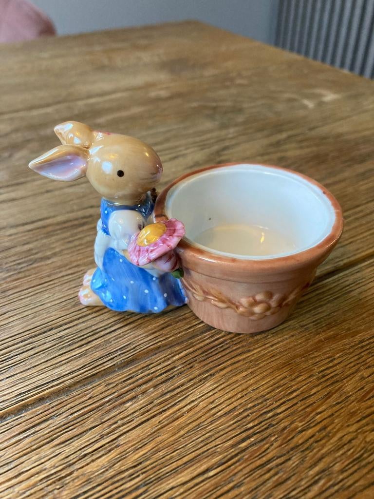 Villeroy & Boch Waxinelichthouder Konijn, Ophalen of Verzenden, Zo goed als nieuw