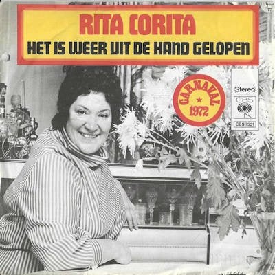 RITA CORITA  1972   PIRATEN TOPSCHIJF !!! C1450, Cd's en Dvd's, Vinyl Singles, Ophalen of Verzenden, Gebruikt, Pop
