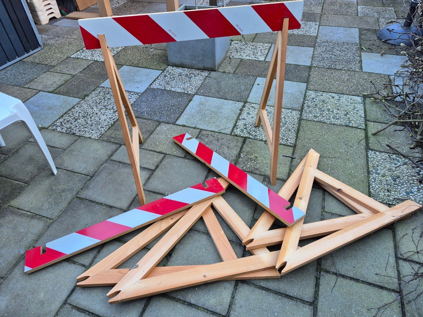 3x afzet hekken, Ophalen, Nieuw