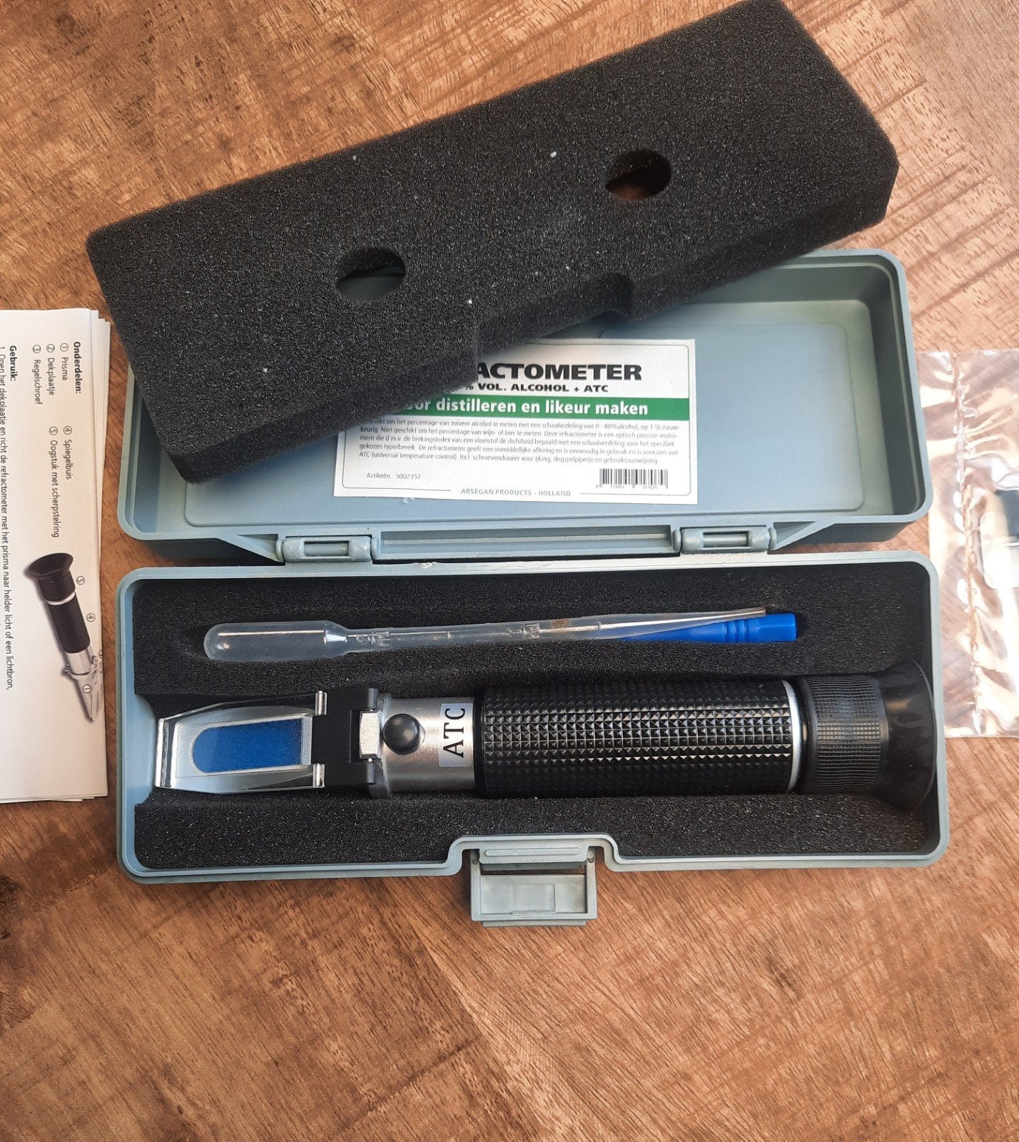 Brouwersbenodigdheden & Meetapparatuur (Refractometer/Pomp), Ophalen of Verzenden, Nieuw