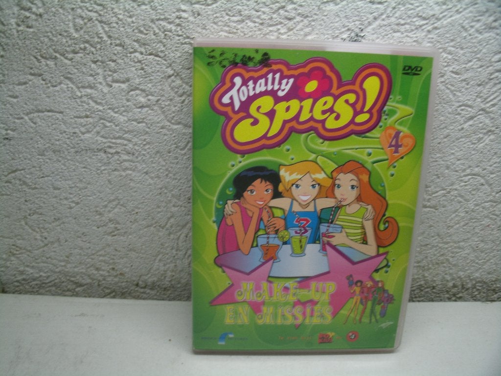 dvd 222k totally spies make-up en missies, Alle leeftijden, Ophalen of Verzenden, Zo goed als nieuw