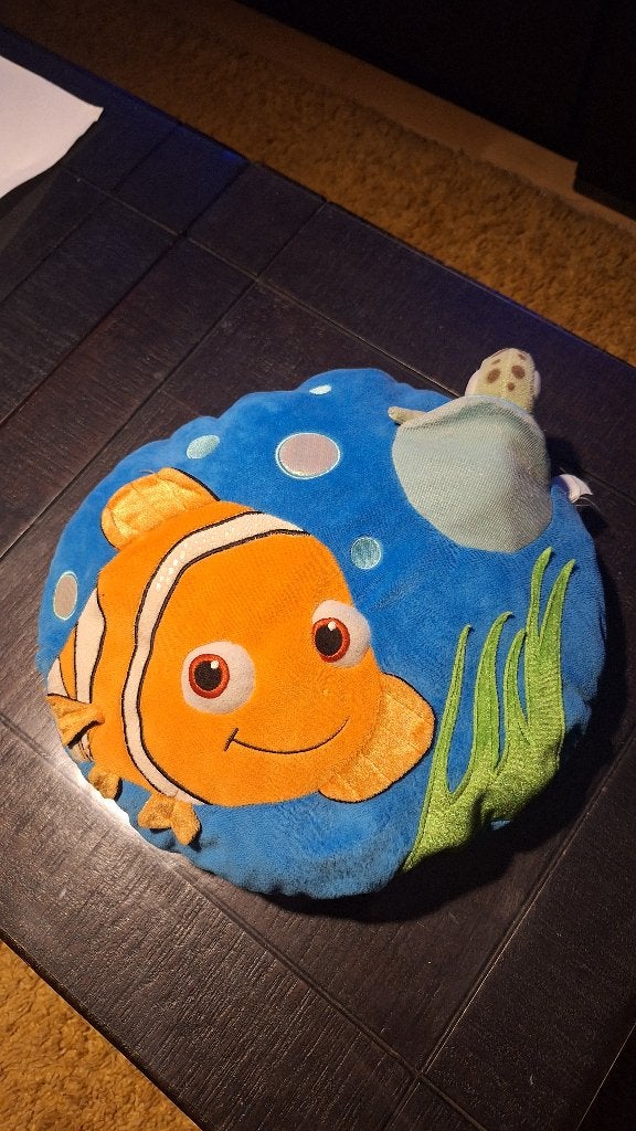 Kussen kinderkamer Finding Nemo, Ophalen of Verzenden, Gebruikt
