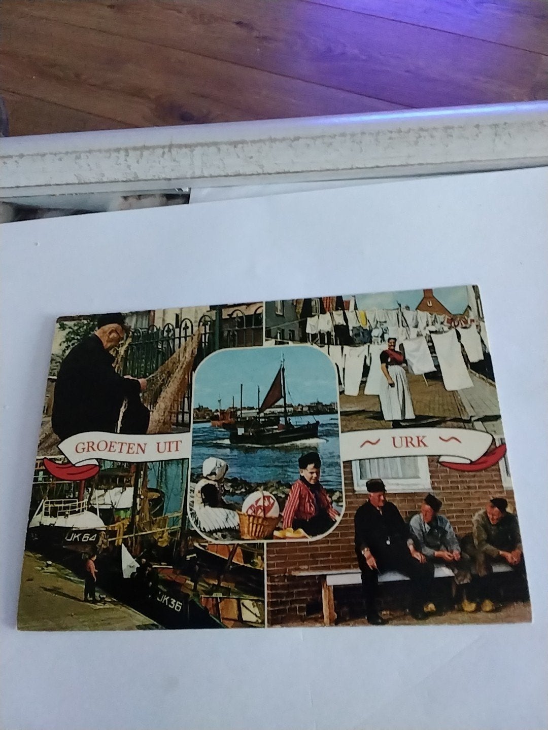 GROETEN UIT.  URK, Ophalen of Verzenden, Flevoland