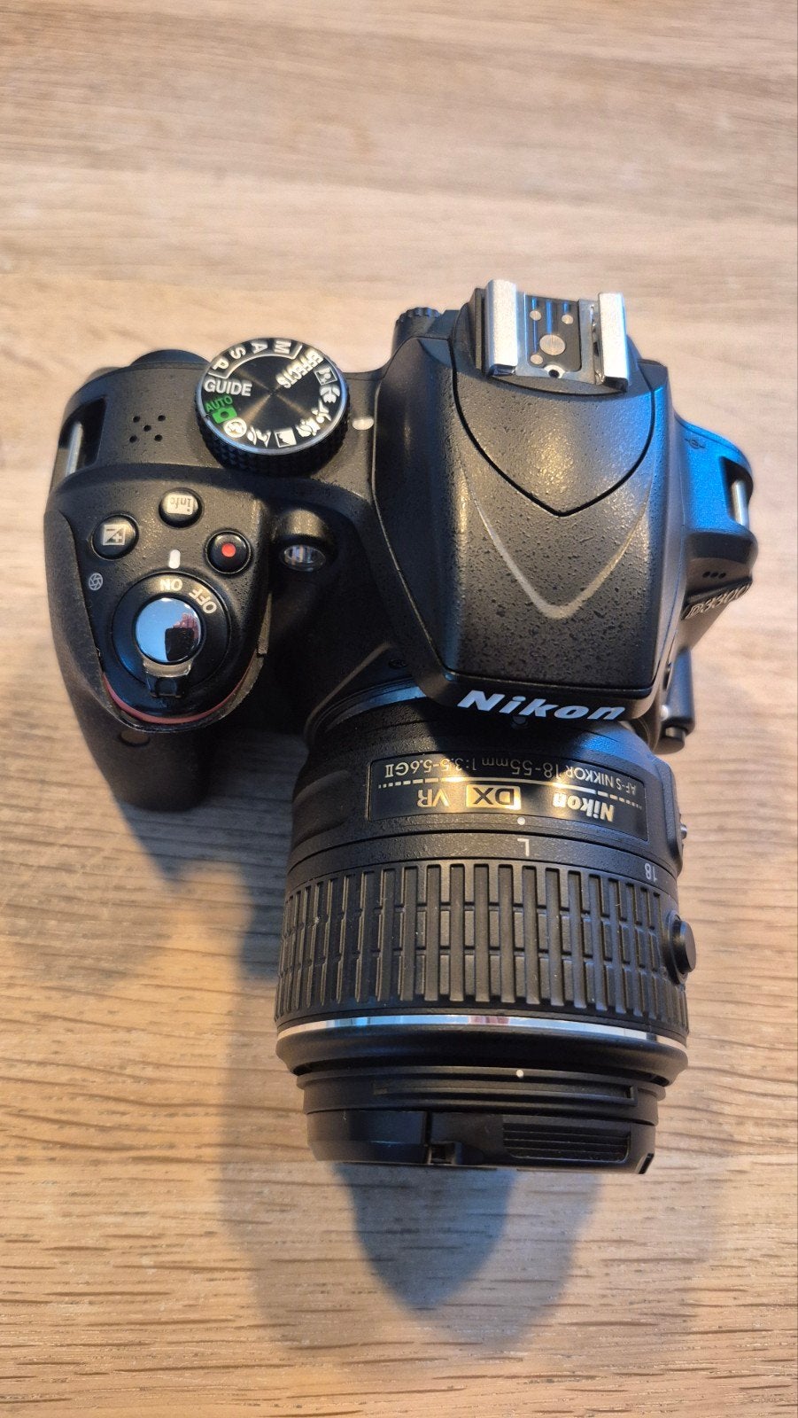 Nikon D3300 DSLR Camera met 18-55mm, Ophalen, Nikon, Autofocus, Gebruikt