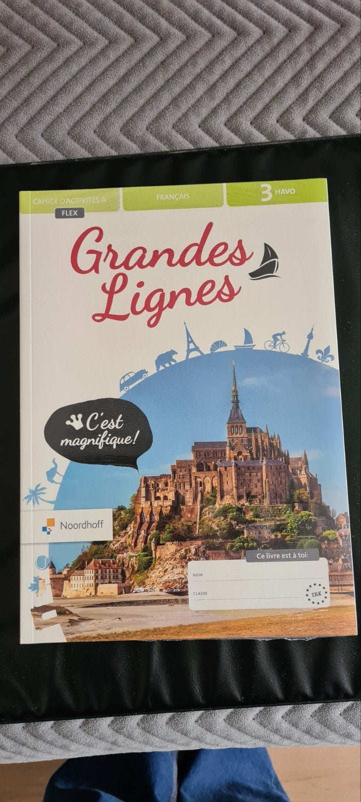 Grandes Lignes Flex Cahier d'activités A Frans 3 HAVO, Frans, Non-fictie, Noordhoff, Nieuw