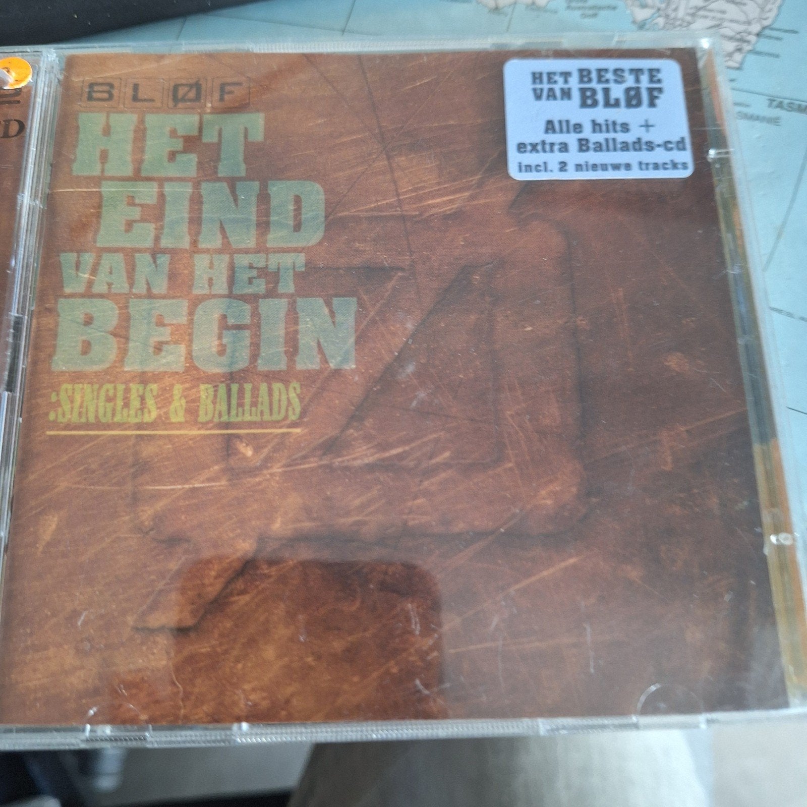 BLØF - Het Eind Van Het Begin: Singles & Ballads CD, Gebruikt, Met bonustracks, Pop, Ophalen of Verzenden