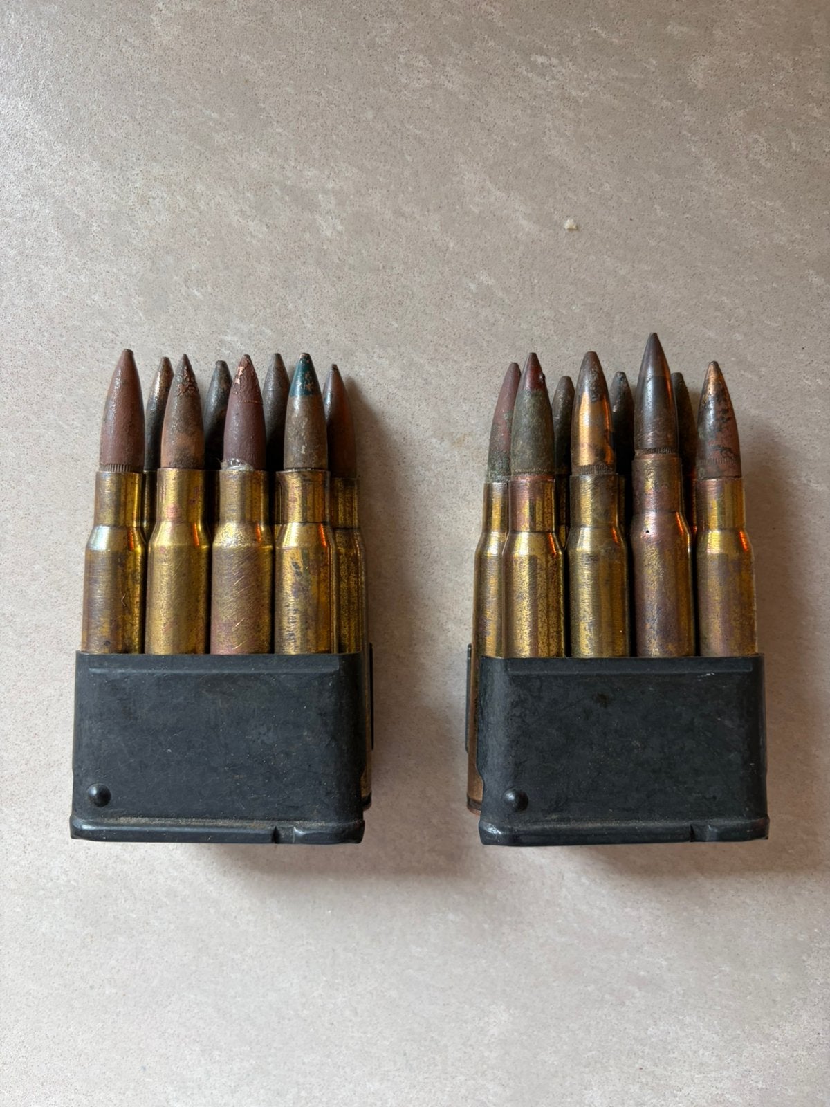 Garand Clips & Lege Hulzen, Verzamelen, Militaria | Tweede Wereldoorlog, Ophalen of Verzenden, Landmacht, Amerika, Overige typen