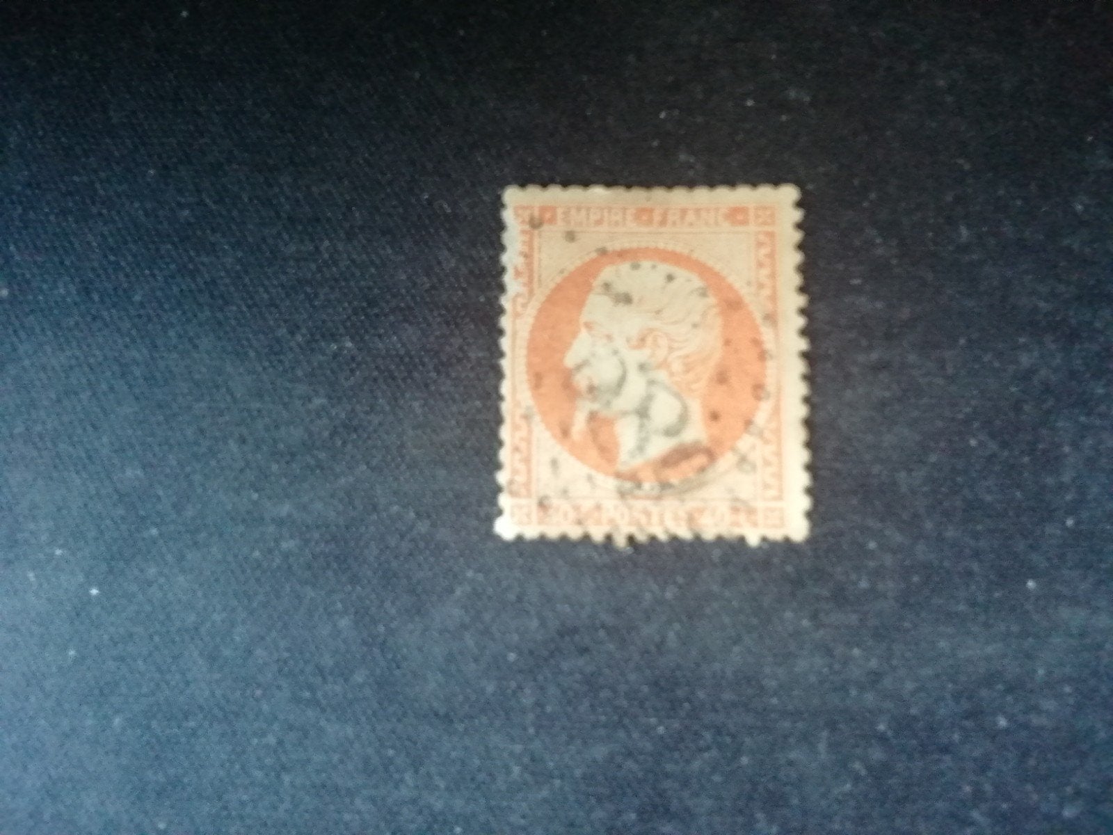 FRANKRIJK NAPOLEON III NR 22 GESTEMPELD, Ophalen of Verzenden, Gestempeld