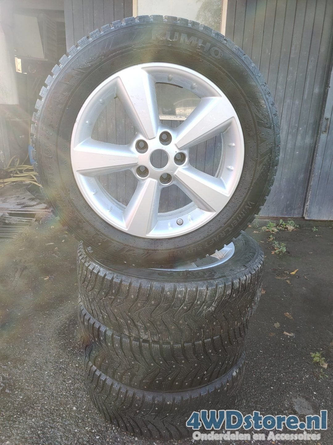 Nissan Qashqai Dezent Velgen + Winterbanden - 5x114,3, Auto-onderdelen, Banden en Velgen, Ophalen, -, -, Banden en Velgen