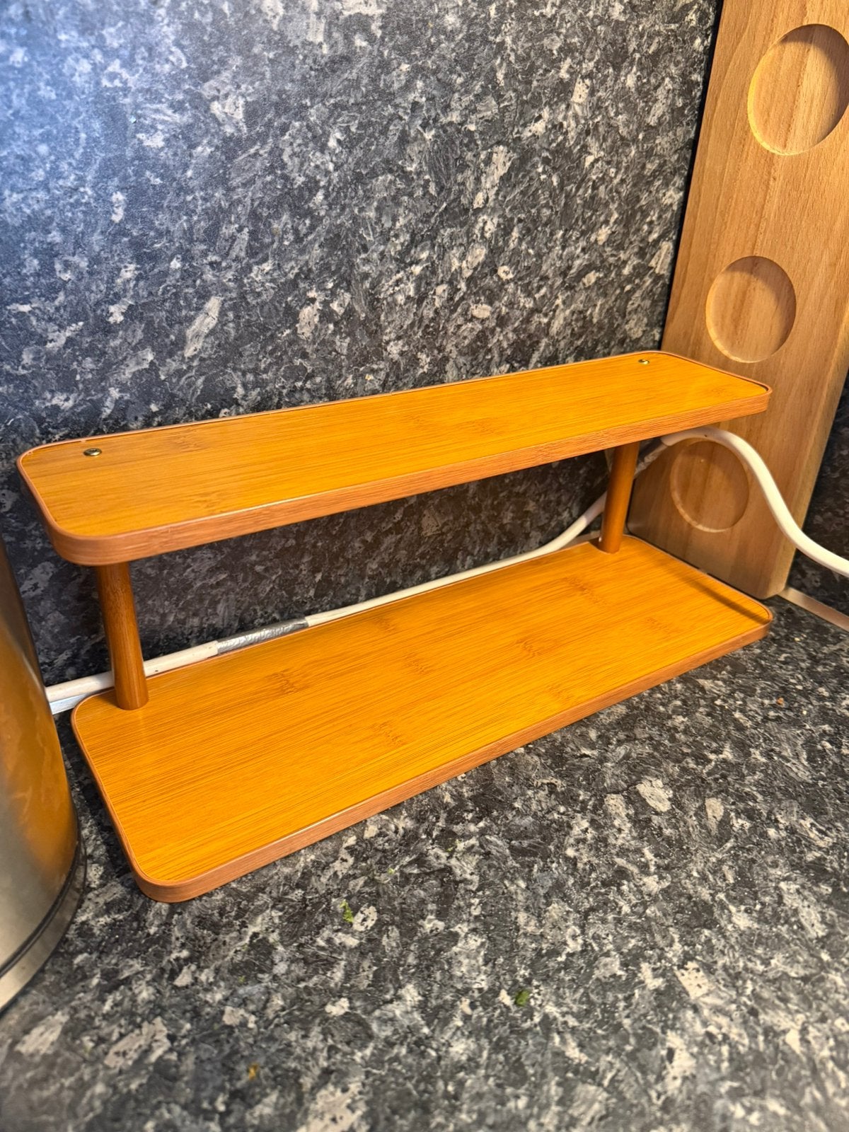 Bamboo Countertop Organizer – Like New, Ophalen, Zo goed als nieuw