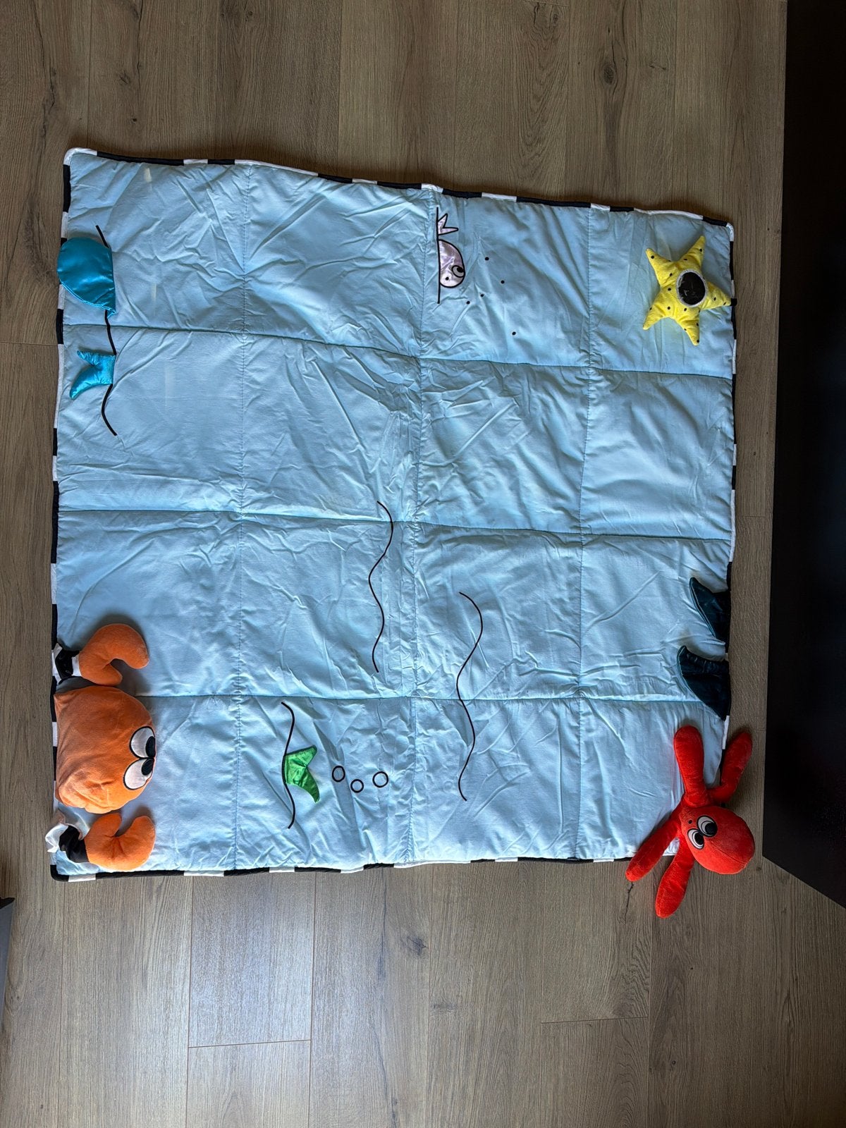 Ikea speelkleed met zeedieren - Ophalen in Apeldoorn, Ophalen of Verzenden, Gebruikt