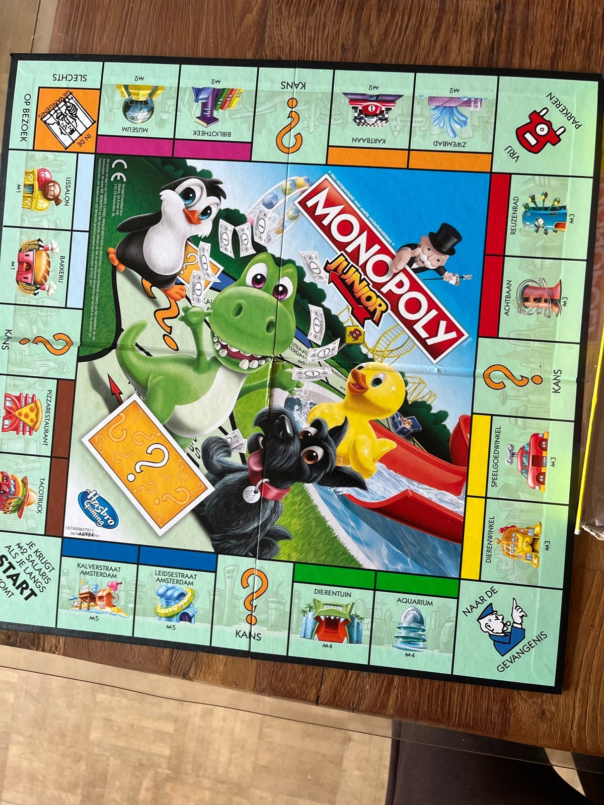 Monopoly Junior - Leuk bordspel voor jonge spelers, Drie of vier spelers, Ophalen, Gebruikt