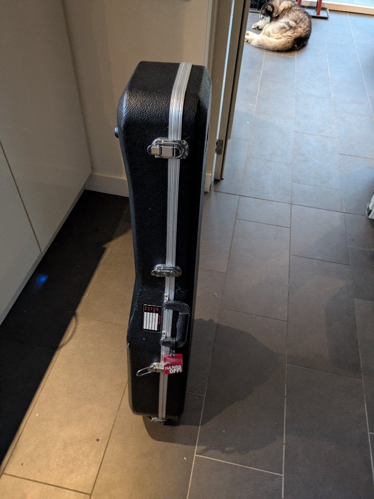 Gator Cases Hardcase Gitaarkoffer (Zwart ABS / Aluminium), Muziek en Instrumenten, Ophalen, Gebruikt, Elektrische gitaar, Flightcase