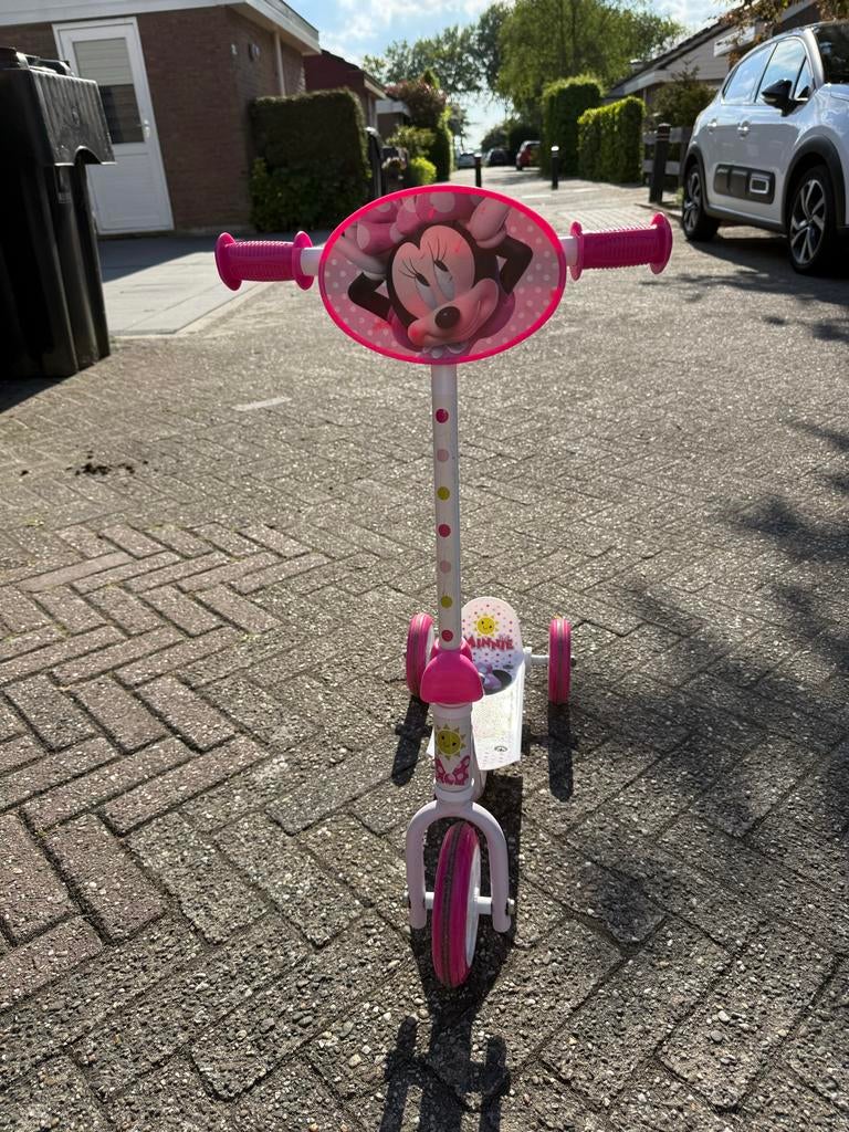 Minnie Mouse driewieler step voor kinderen, Fietsen en Brommers, Steps, Ophalen, Zo goed als nieuw, Gewone step