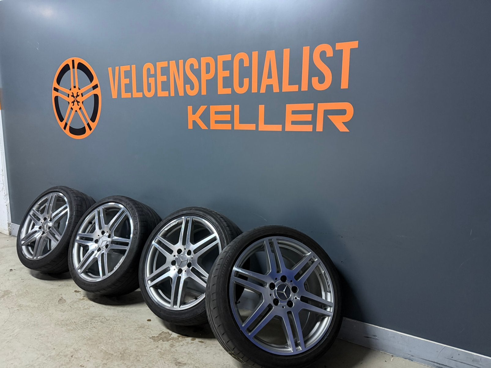 Mercedes C E klasse w207 Amg 18 inch velgen origineel 5x112