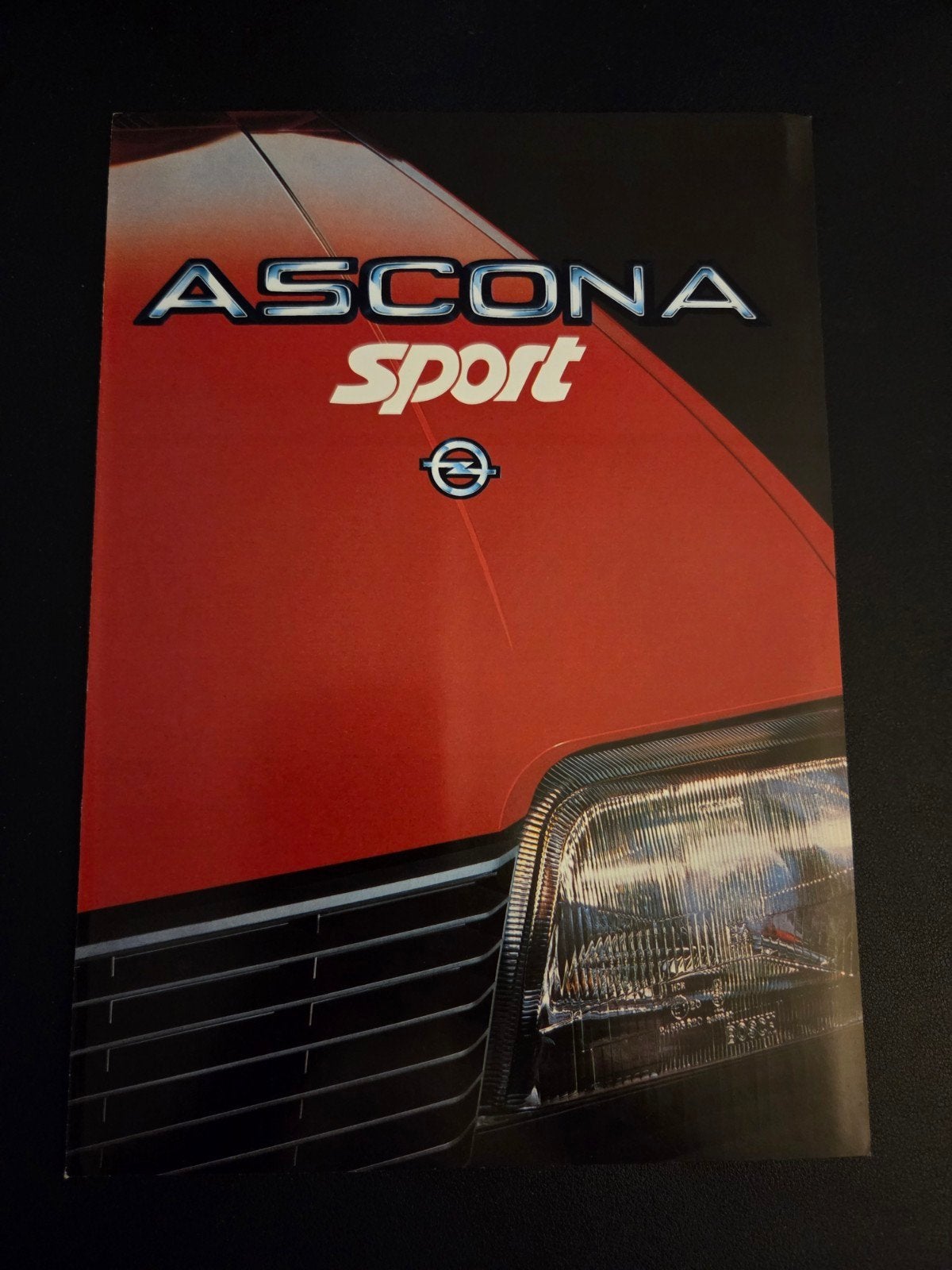 Brochure Opel Ascona Sport 1983, Ophalen of Verzenden, Zo goed als nieuw, Opel