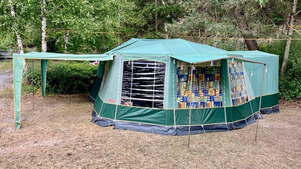 GERJAK TAGO DESSERT VOUWWAGEN, Caravans en Kamperen, Tenten, Ophalen, Gebruikt, Tot en met 6