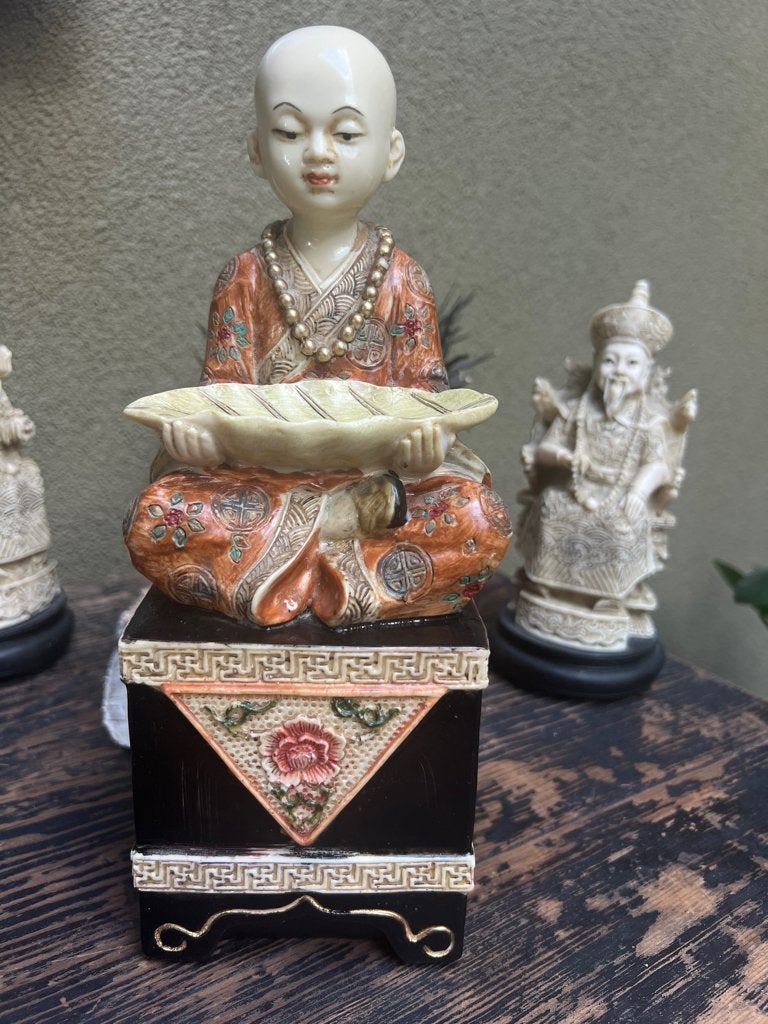 Chinese boeddha monnik Chinees, Verburgt Vintage, Gebruikt, Ophalen of Verzenden, https://verburgtvintage.nl/#contact