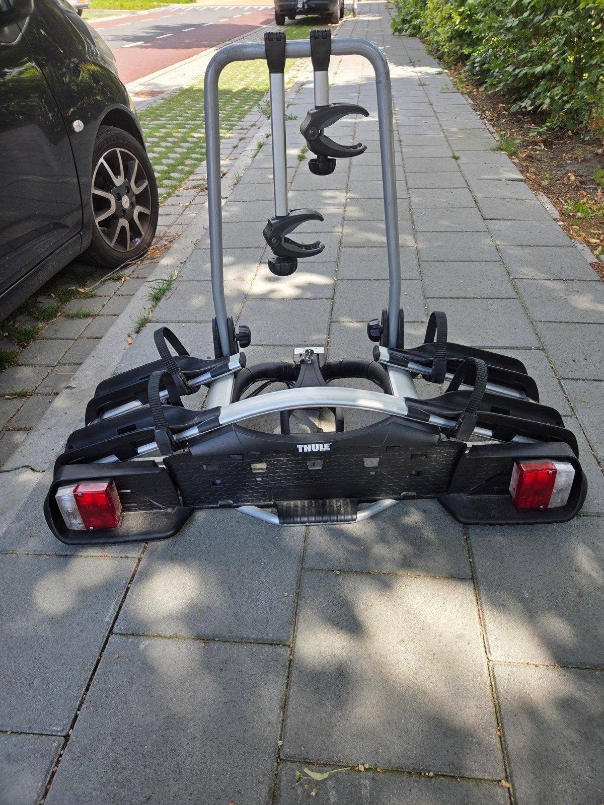 Thule EW G2 921 Fietsendrager-Kantelbaar, Auto diversen, Fietsendragers, Ophalen, Zo goed als nieuw, Trekhaakdrager