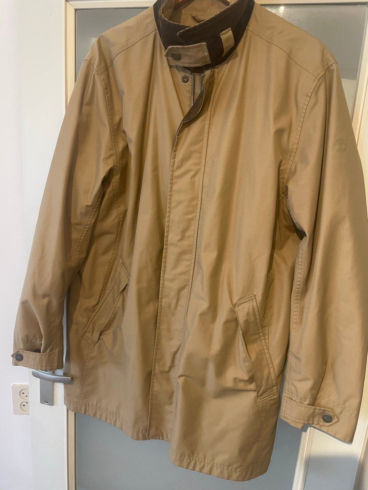 Timberland regenjas - Maat XL - Zo goed als nieuw, Ophalen of Verzenden, Zo goed als nieuw, Maat 56/58 (XL), Beige