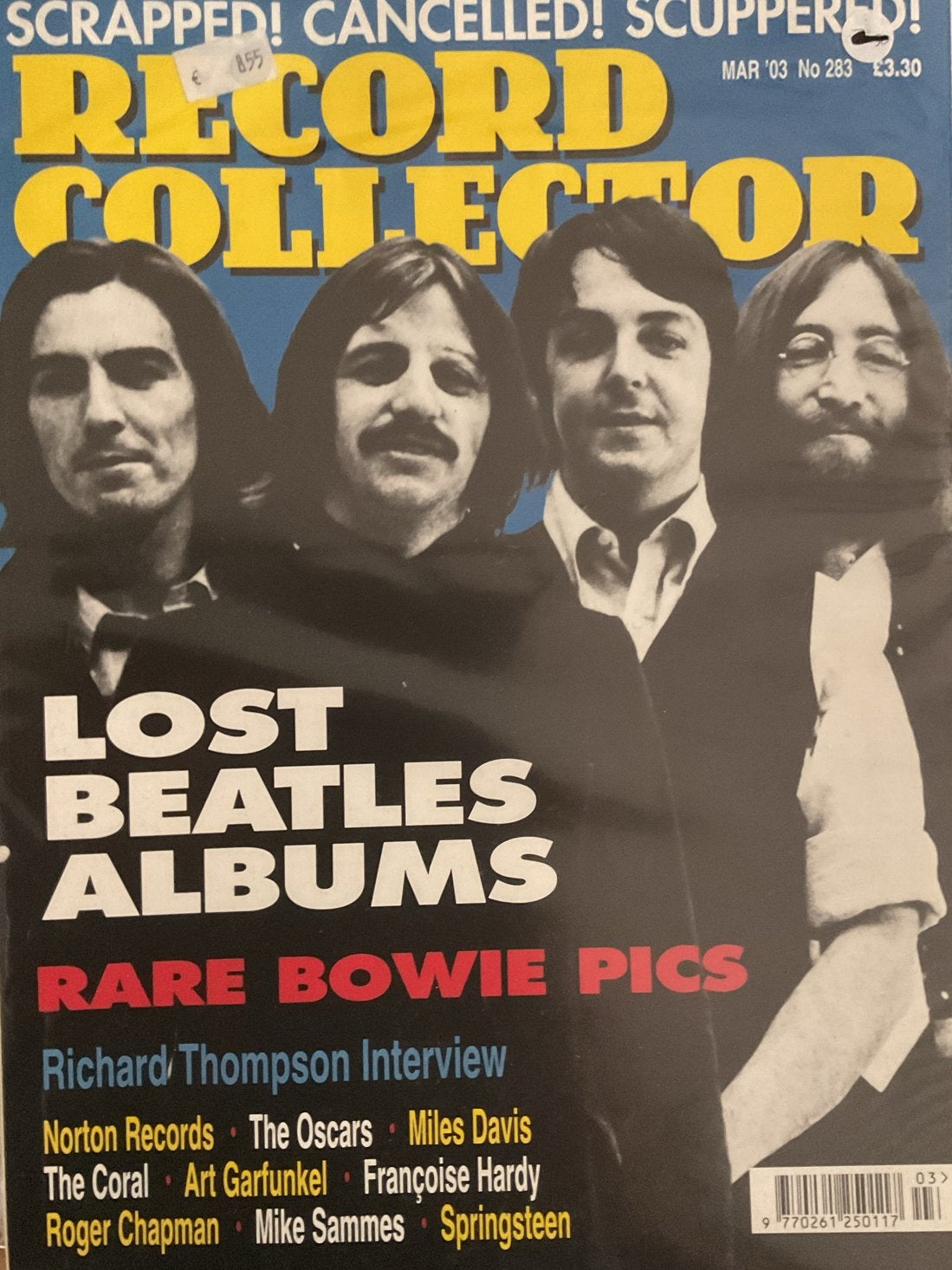 Record Collector Magazine - Maart 2003 - Beatles & Bowie, Verzenden, Gelezen, Muziek, Film of Tv