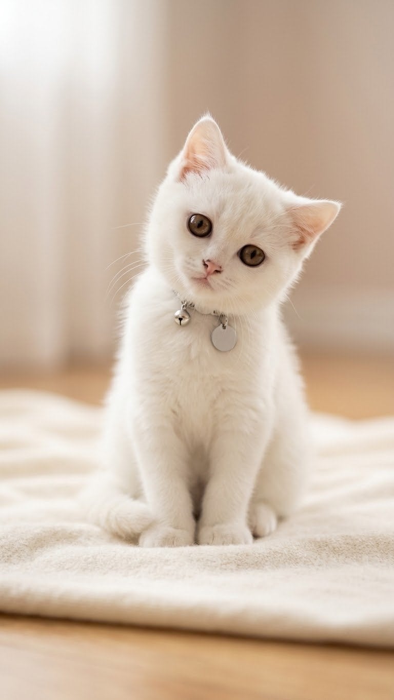Lieve Britse Korthaar poes, Poes