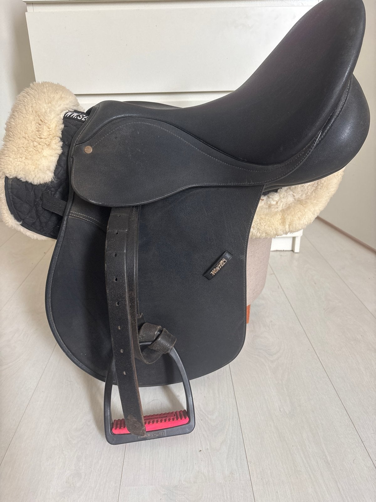 wintec veelzijdigheids zadel 16,5 inch, Dieren en Toebehoren, Ophalen, Gebruikt, Wintec, Veelzijdigheid