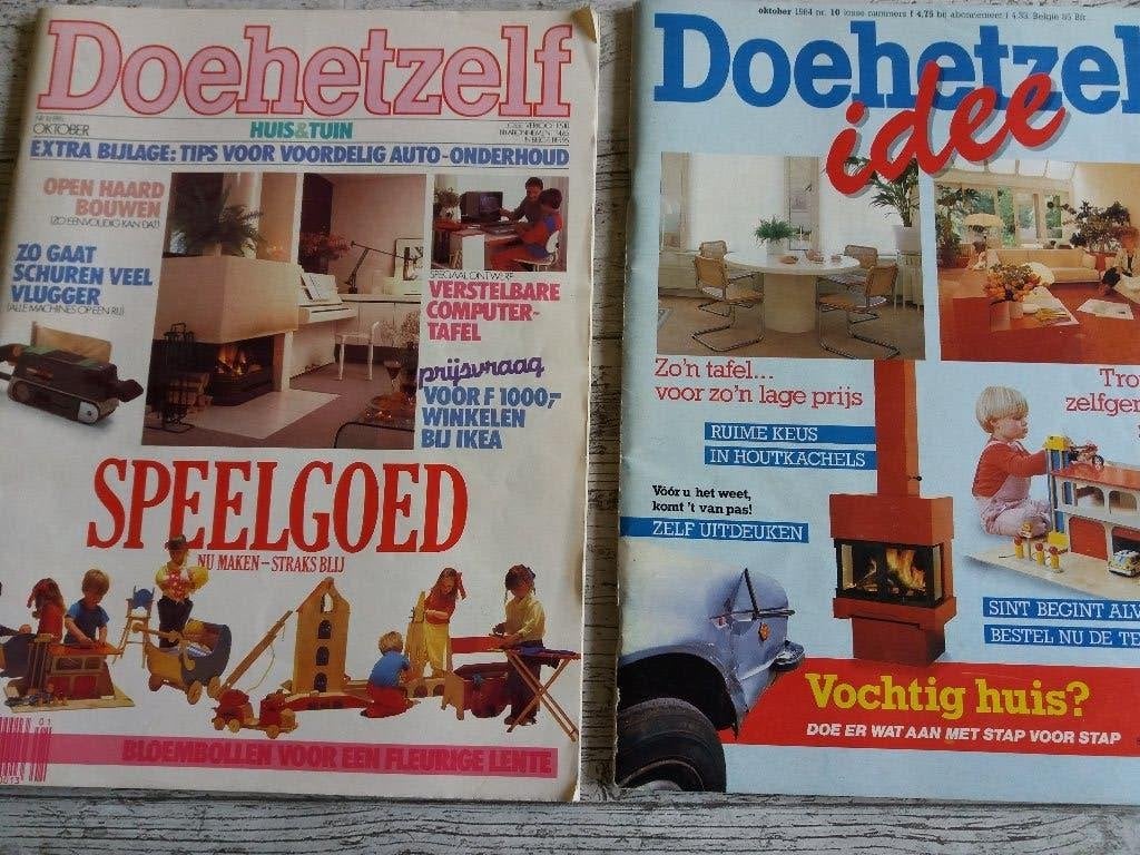 Maandblad Doe het zelf uit 1984 en 1985, Ophalen, Gelezen, Overige typen