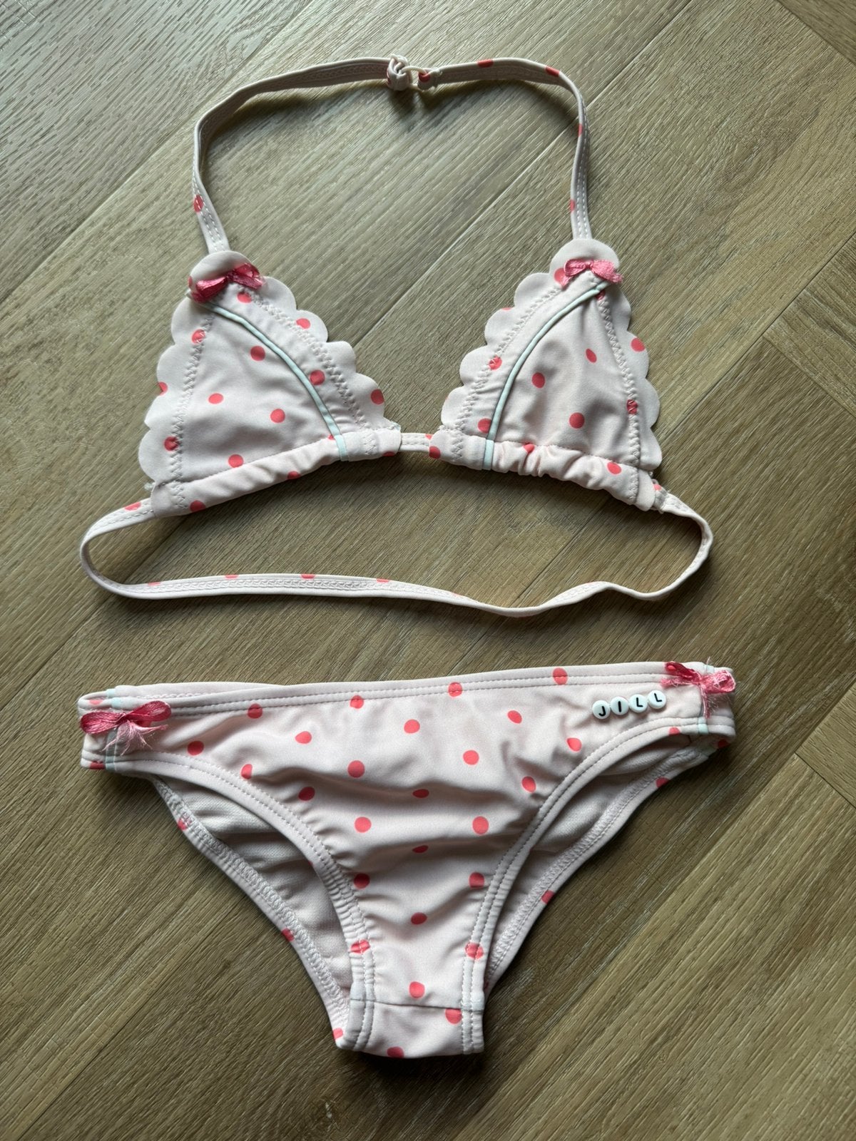 Jill bikini roze maat 110/116, Gebruikt, Bikiniset, Meisje, Ophalen of Verzenden