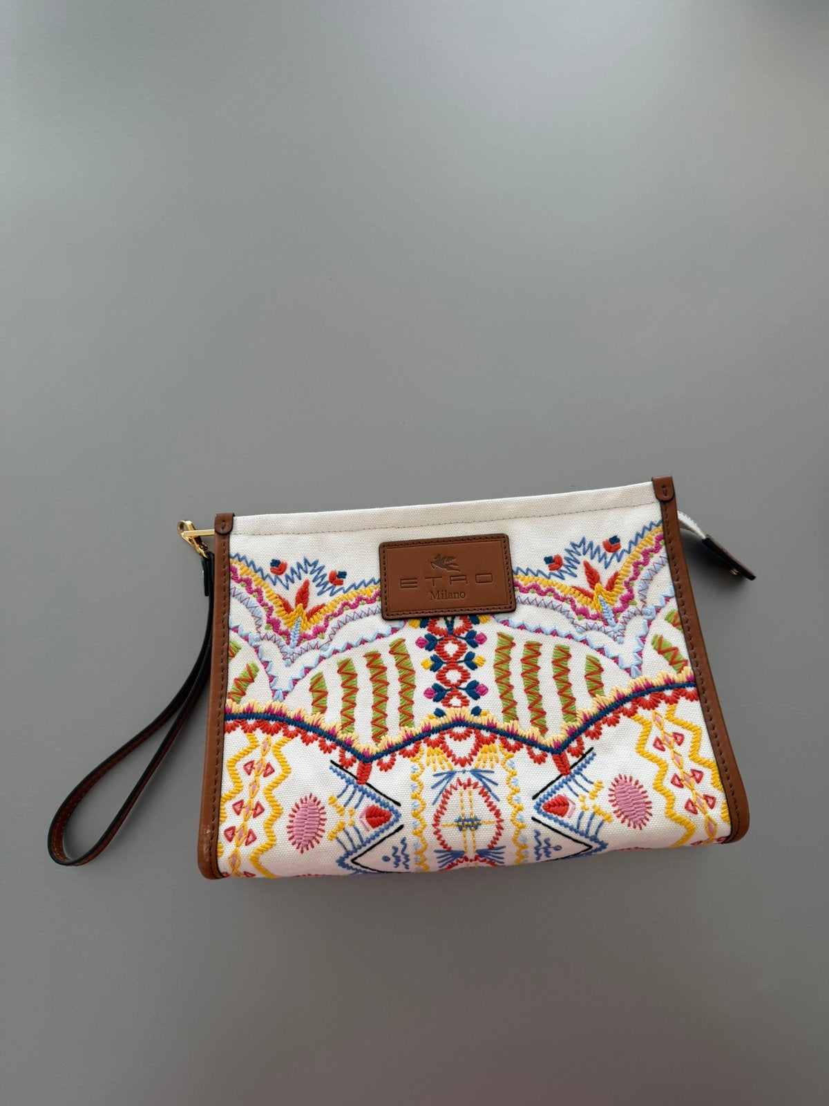 Etro clutch, Verzenden, Zo goed als nieuw, Overige kleuren, Overige typen