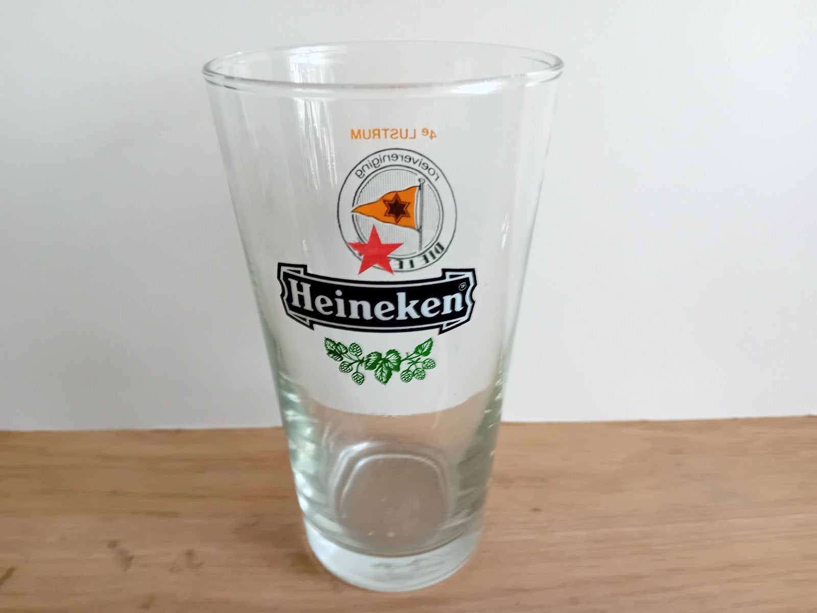 Heineken Amsterdamertje met achteropdruk, Ophalen of Verzenden, Zo goed als nieuw, Heineken