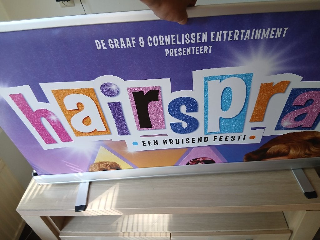 Reclame paneel met doek, Ophalen of Verzenden, Nieuw, Overige typen